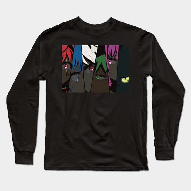 Mission of Yozakura family Anime all characters eyes shocked face MYF-1 Long Sleeve T-Shirt by Animangapoi